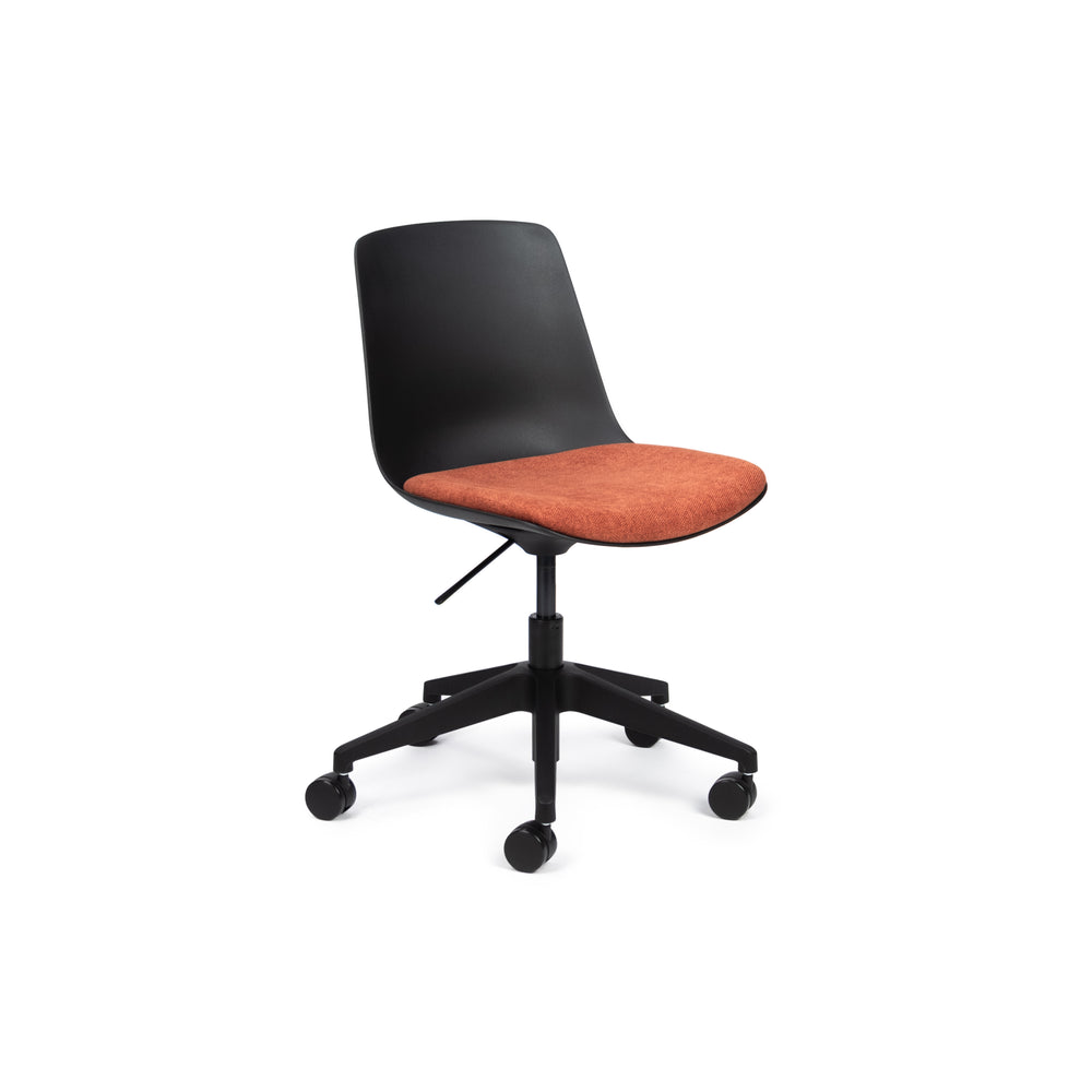 Chair Solutions OLA Castors Hi-Arch Chair - Black Shell - Seat Pad