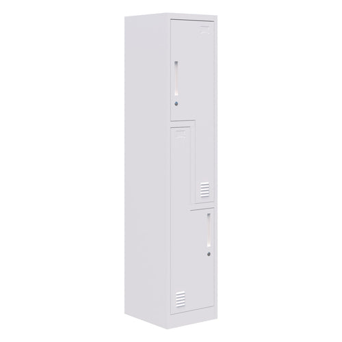 Accent Fortis Steel Storage Locker - 2 Door Stepped