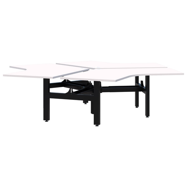 Accent Summit II Fixed Height 120° 3 Pod Desk