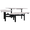 Accent Summit II Electric 120° Rotor 3 Pod Desk