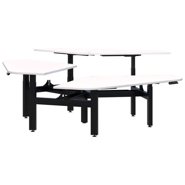 Accent Summit II Electric 120° Rotor 3 Pod Desk