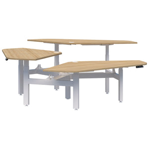 Accent Summit II Electric 120° Rotor 3 Pod Desk