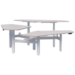 Accent Summit II Electric 120° Rotor 3 Pod Desk