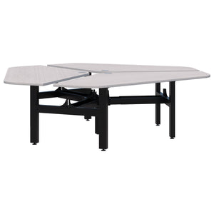 Accent Summit II Fixed Height 120° Rotor 3 Pod Desk