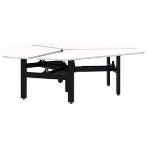 Accent Summit II Fixed Height 120° Rotor 3 Pod Desk