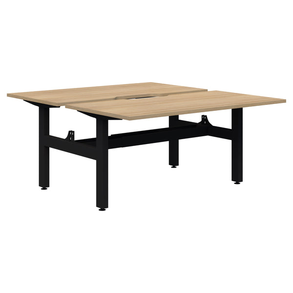 Accent Summit II Fixed Height Back-to-Back 2 Pod Desk