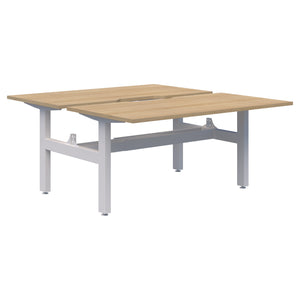 Accent Summit II Fixed Height Back-to-Back 2 Pod Desk