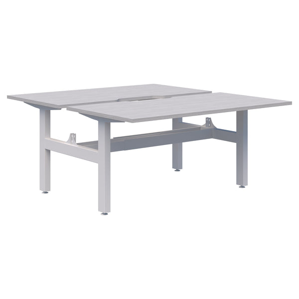 Accent Summit II Fixed Height Back-to-Back 2 Pod Desk