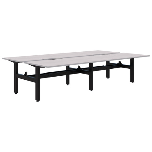 Accent Summit II Fixed Height Back-to-Back 4 Pod Desk