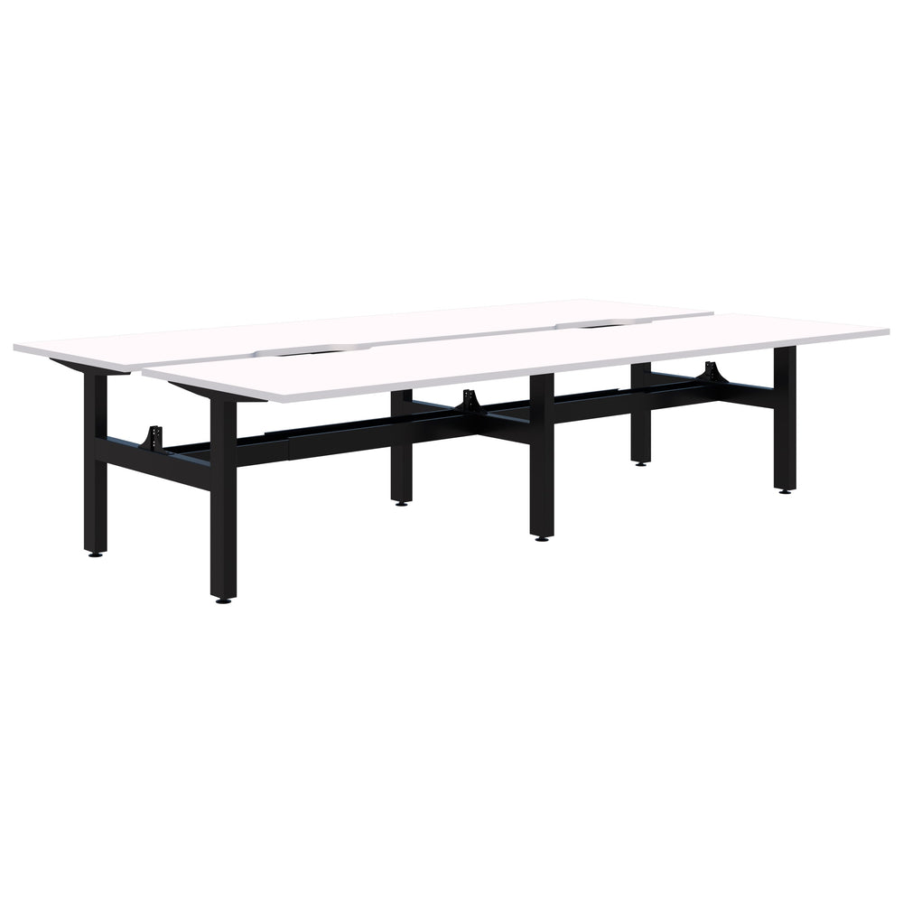 Accent Summit II Fixed Height Back-to-Back 4 Pod Desk