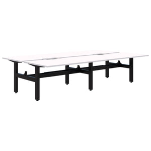 Accent Summit II Fixed Height Back-to-Back 4 Pod Desk