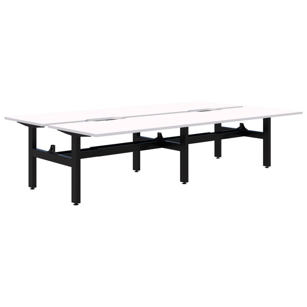 Accent Summit II Fixed Height Back-to-Back 4 Pod Desk