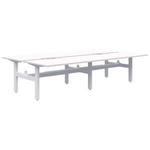Accent Summit II Fixed Height Back-to-Back 4 Pod Desk
