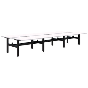 Accent Summit II Fixed Height Back-to-Back 6 Pod Desk