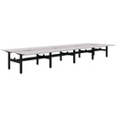 Accent Summit II Fixed Height Back-to-Back 8 Pod Desk
