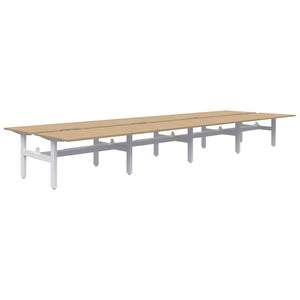 Accent Summit II Fixed Height Back-to-Back 8 Pod Desk