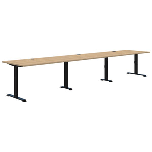 Accent Summit II Fixed Height Inline 3 Pod Desk