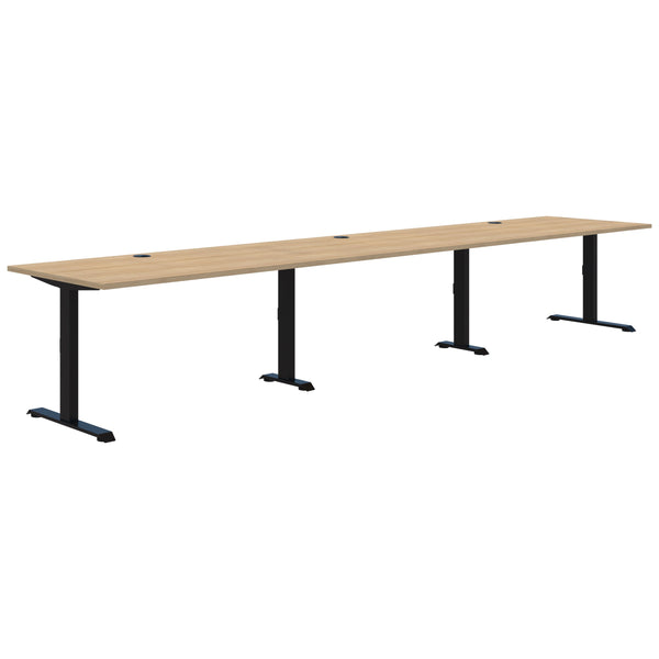 Accent Summit II Fixed Height Inline 3 Pod Desk