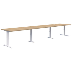 Accent Summit II Fixed Height Inline 3 Pod Desk