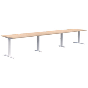 Accent Summit II Fixed Height Inline 3 Pod Desk