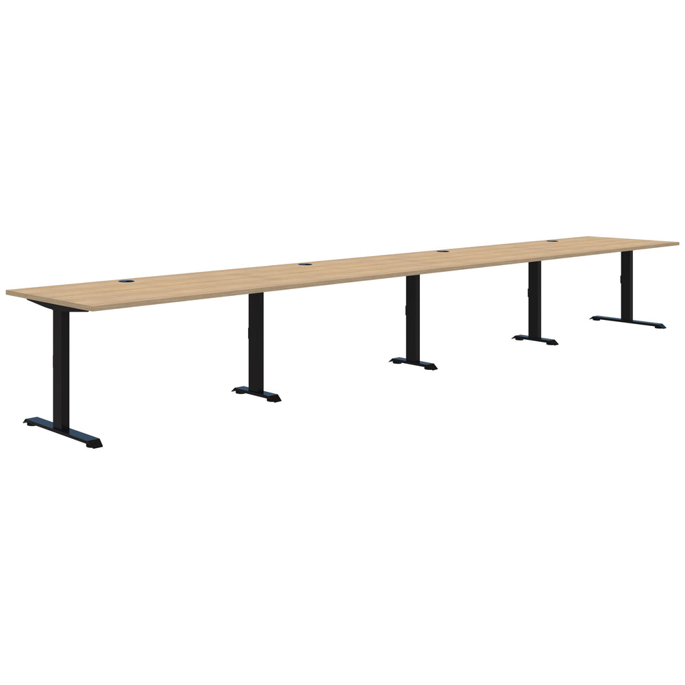 Accent Summit II Fixed Height Inline 4 Pod Desk