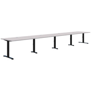 Accent Summit II Fixed Height Inline 4 Pod Desk