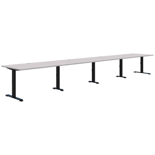 Accent Summit II Fixed Height Inline 4 Pod Desk