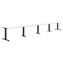 Accent Summit II Fixed Height Inline 4 Pod Desk