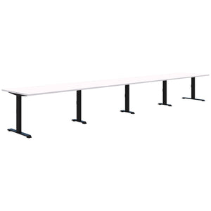 Accent Summit II Fixed Height Inline 4 Pod Desk
