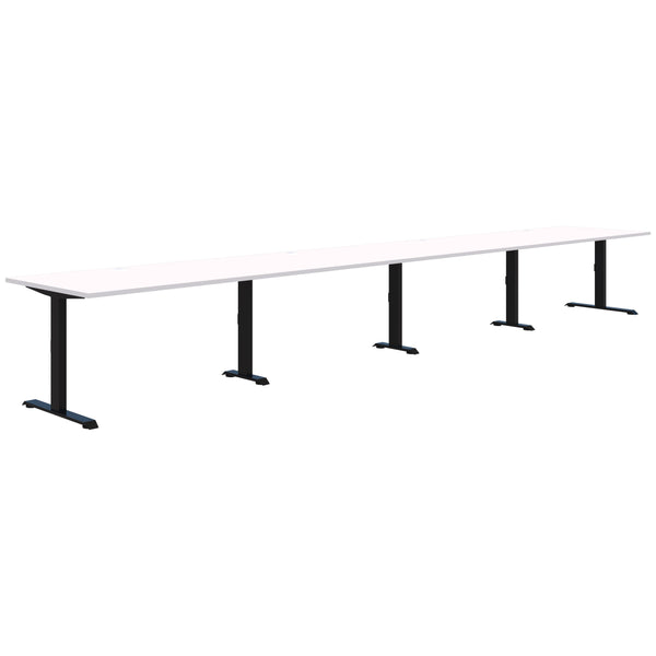 Accent Summit II Fixed Height Inline 4 Pod Desk