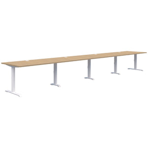 Accent Summit II Fixed Height Inline 4 Pod Desk