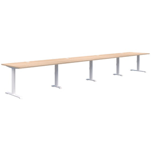 Accent Summit II Fixed Height Inline 4 Pod Desk