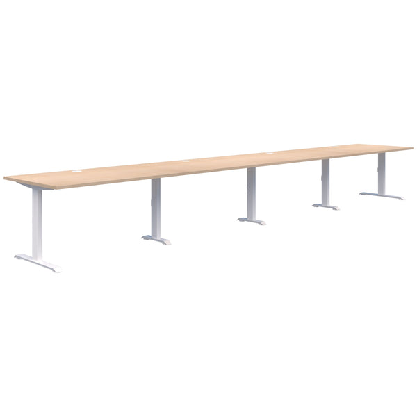Accent Summit II Fixed Height Inline 4 Pod Desk