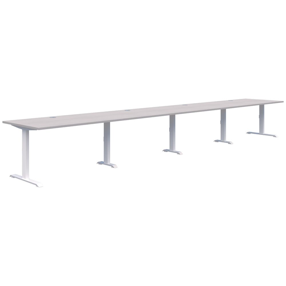 Accent Summit II Fixed Height Inline 4 Pod Desk