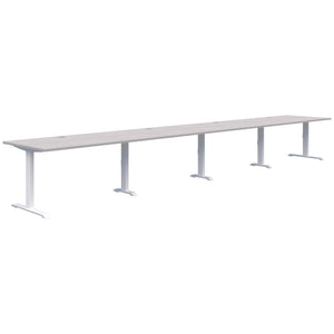 Accent Summit II Fixed Height Inline 4 Pod Desk