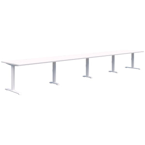 Accent Summit II Fixed Height Inline 4 Pod Desk