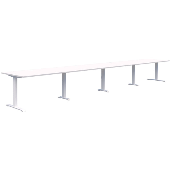 Accent Summit II Fixed Height Inline 4 Pod Desk