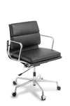 Black Leather / Chrome