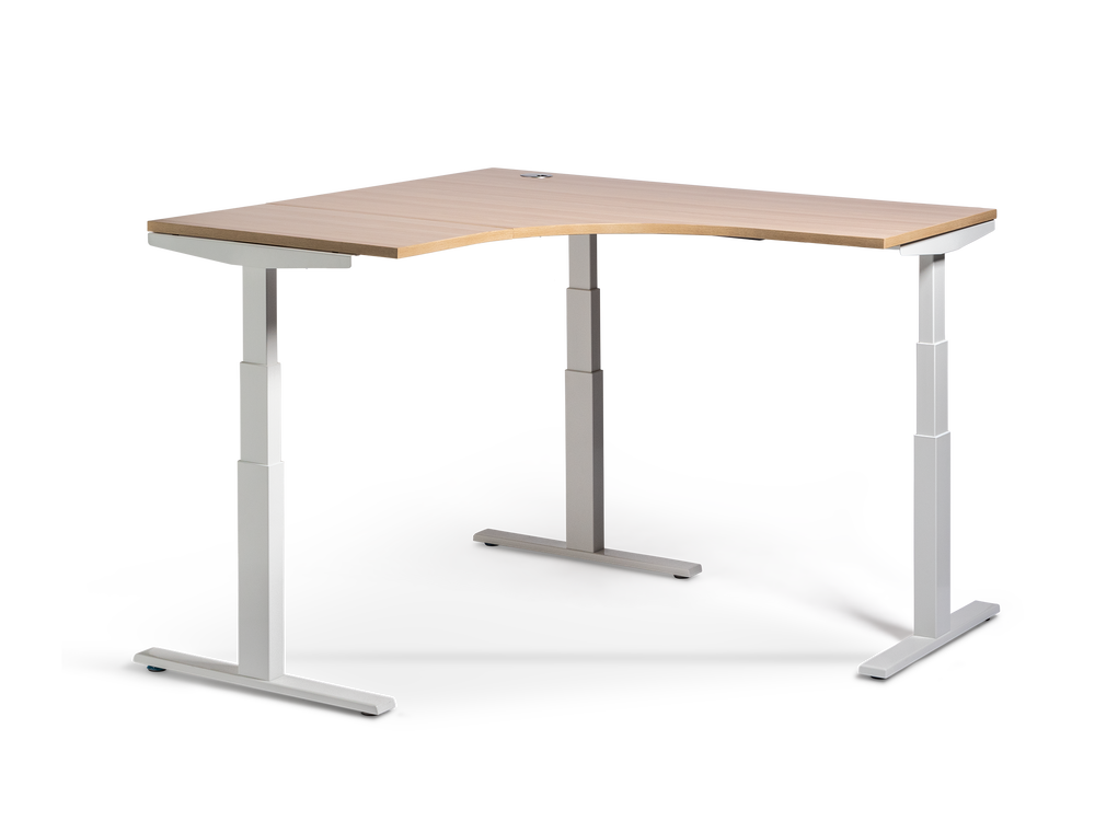 Enhance Electric Height Adjustable Corner Desk