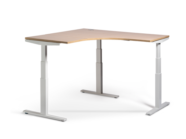Enhance Electric Height Adjustable Corner Desk