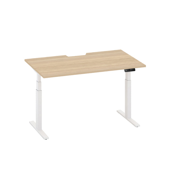 Enhance Electric Height Adjustable Straight Desk