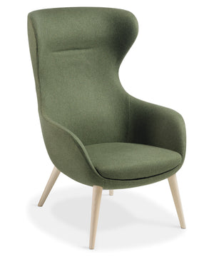 Eden Elizabeth with Timber Legs Chair