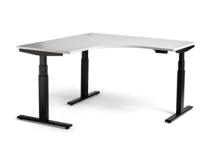 Enhance Electric Height Adjustable Corner Desk