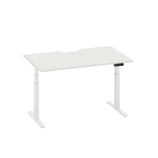 Enhance Electric Height Adjustable Straight Desk