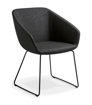 Eden Barker with Sled Base Chair