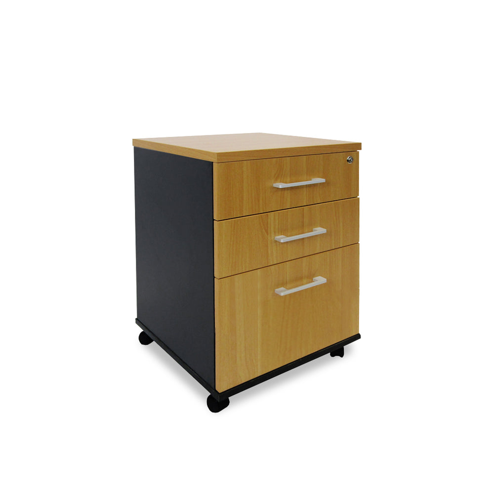 Mobel Delta 2-Drawer & File Mobile Storage Unit