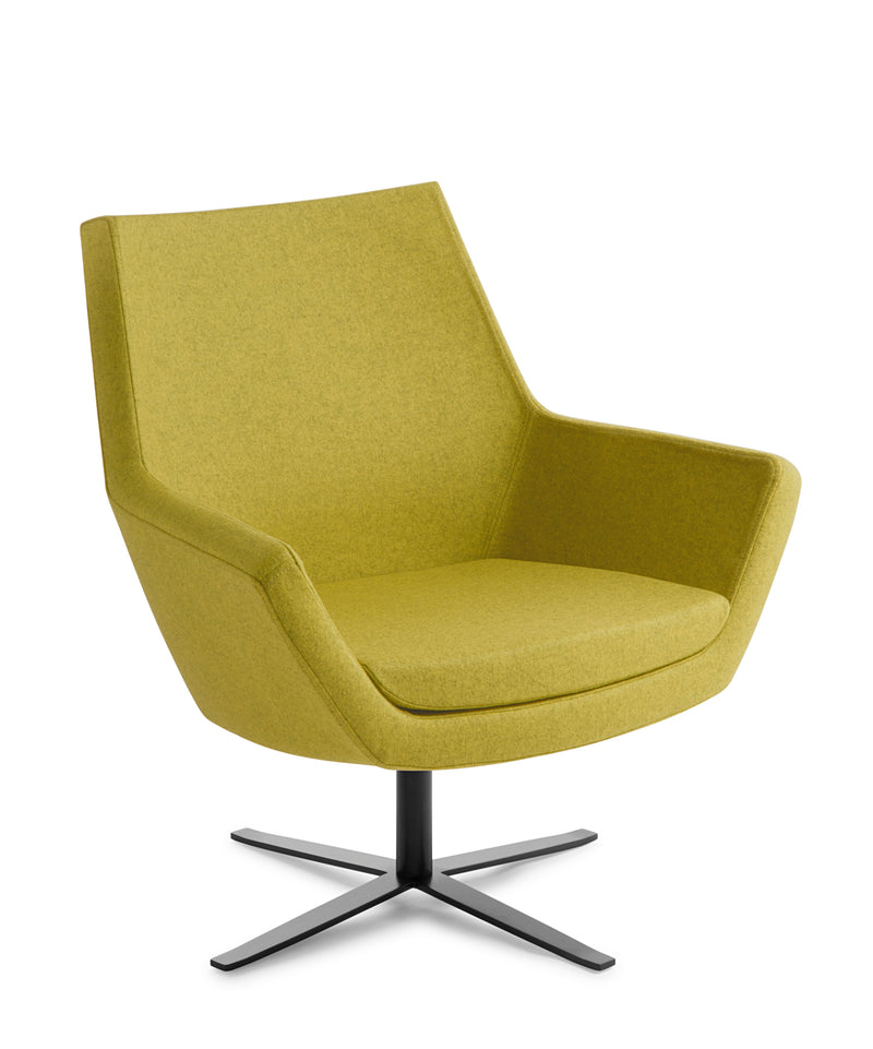 Eden Eton Mid Back Chair with 4-Point Base