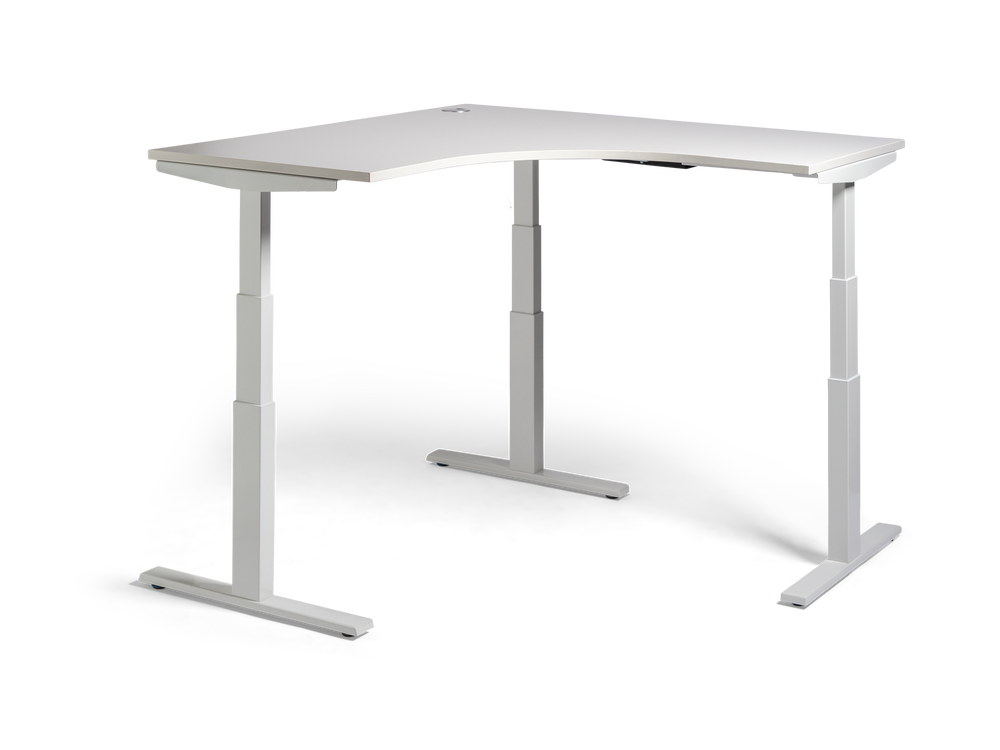 Enhance Electric Height Adjustable Corner Desk