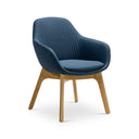 Ava Chair - With Wooden Leg Base