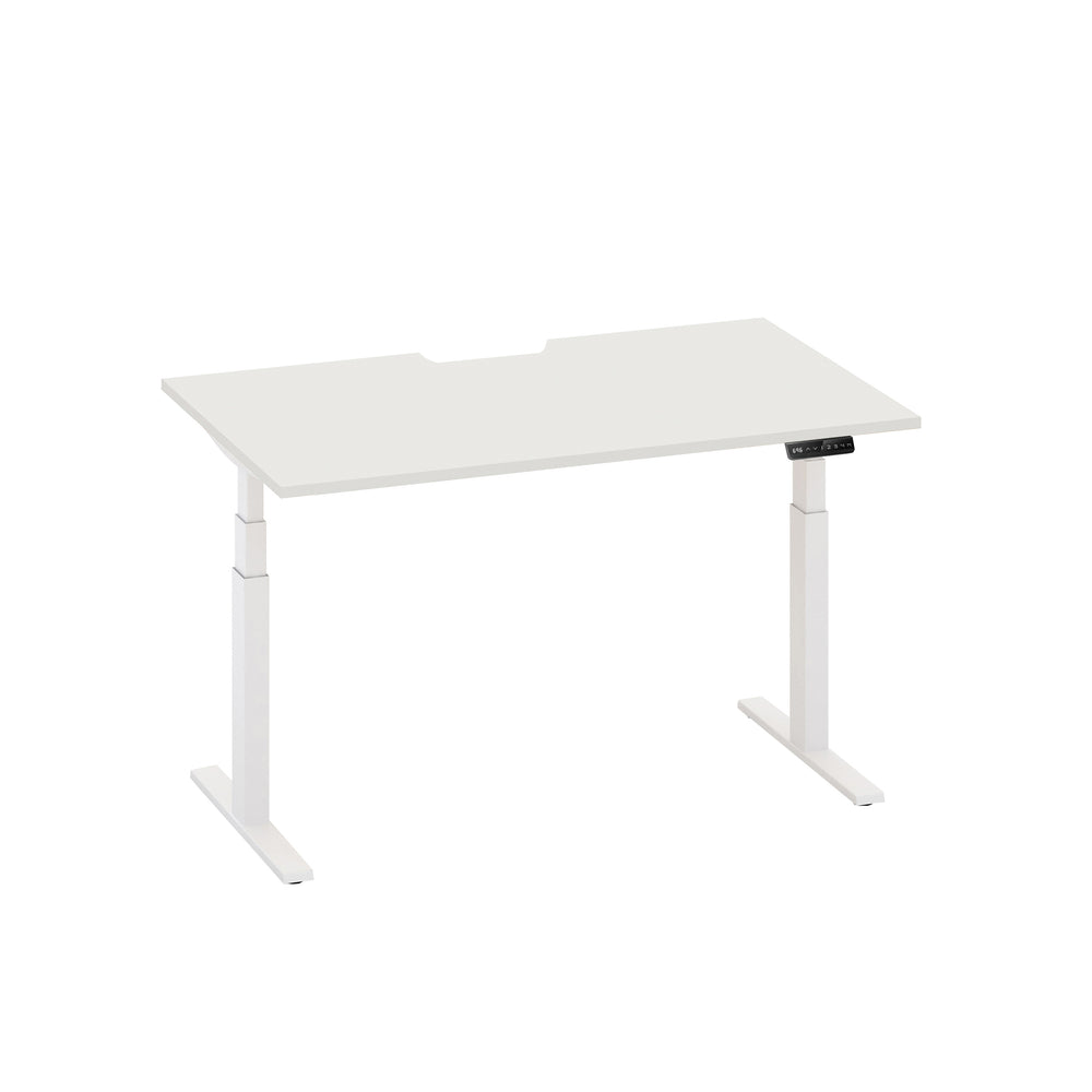 Enhance Electric Height Adjustable Straight Desk